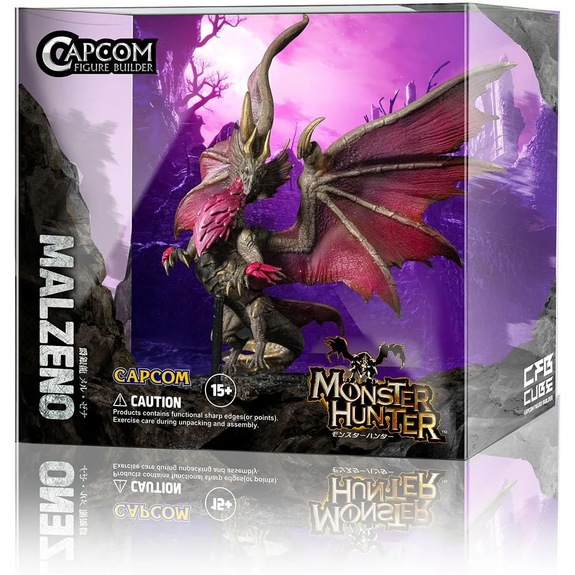 Monster Hunter Malzeno Statue - Capcom - (CFB: Cube Figure Builder) - Image 23