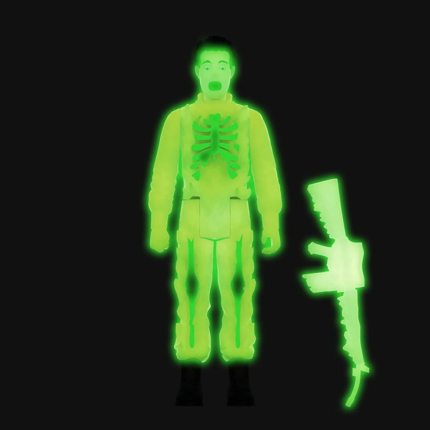 Mars Attacks Burning Flesh (Glow Ver.) Action Figure - Super7 - ReAction (Wave 2) - Image 2