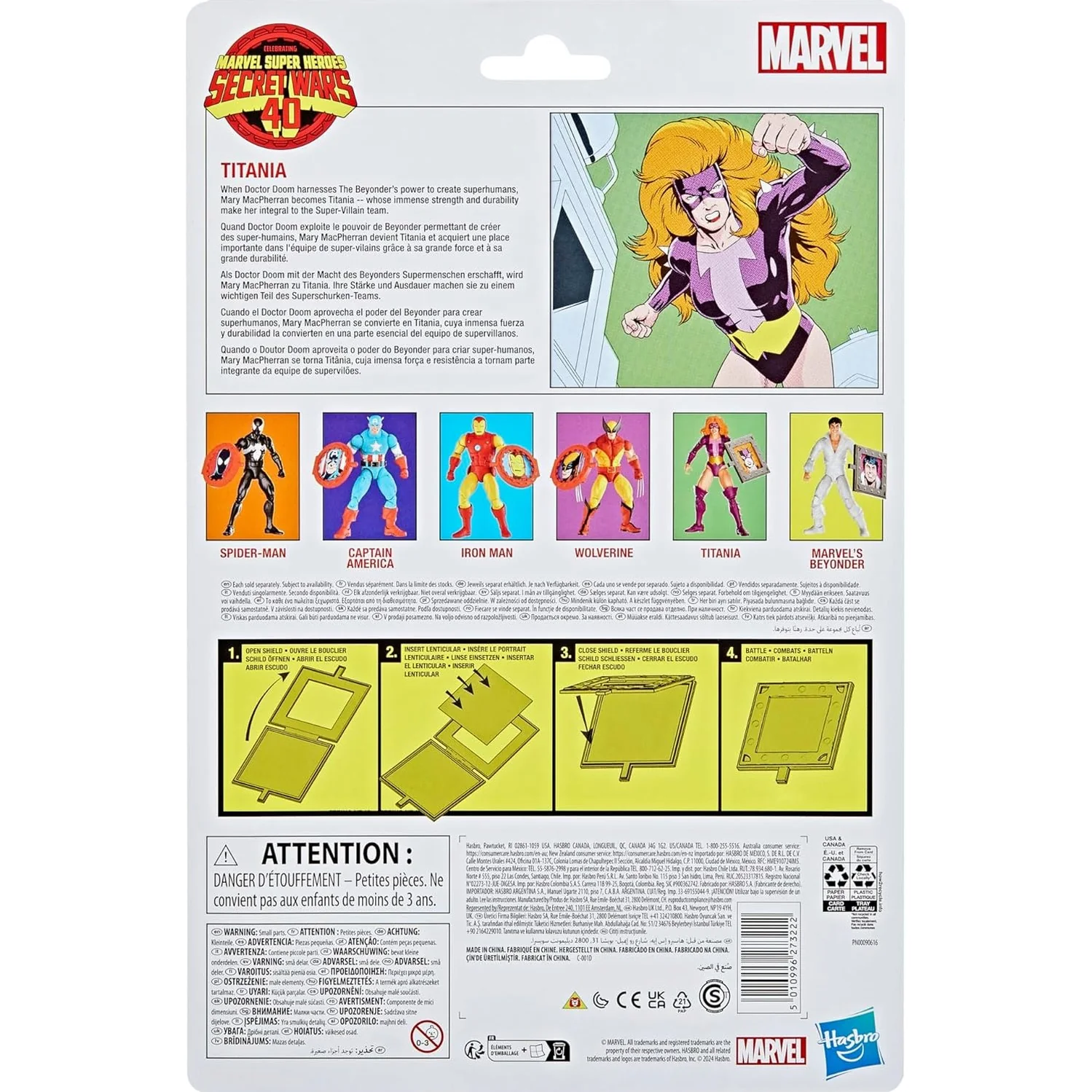 Secret Wars Titania Action Figure - Hasbro - Marvel Legends - Image 12