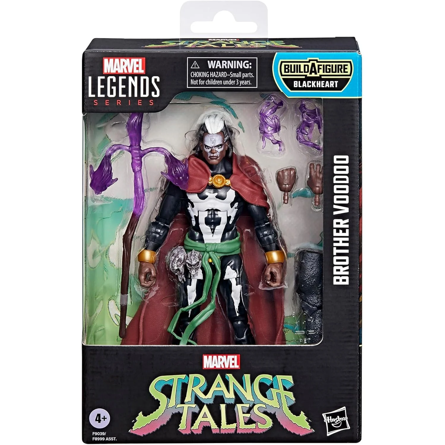 Marvel Strange Tales Brother Voodoo Action Figure - Hasbro - (Marvel Legends, Blackheart BAF) - Image 8