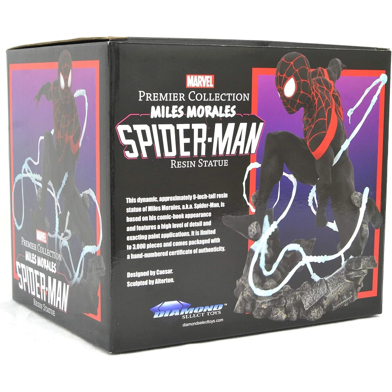 Marvel Premier Collection Miles Morales Resin Statue - Image 6