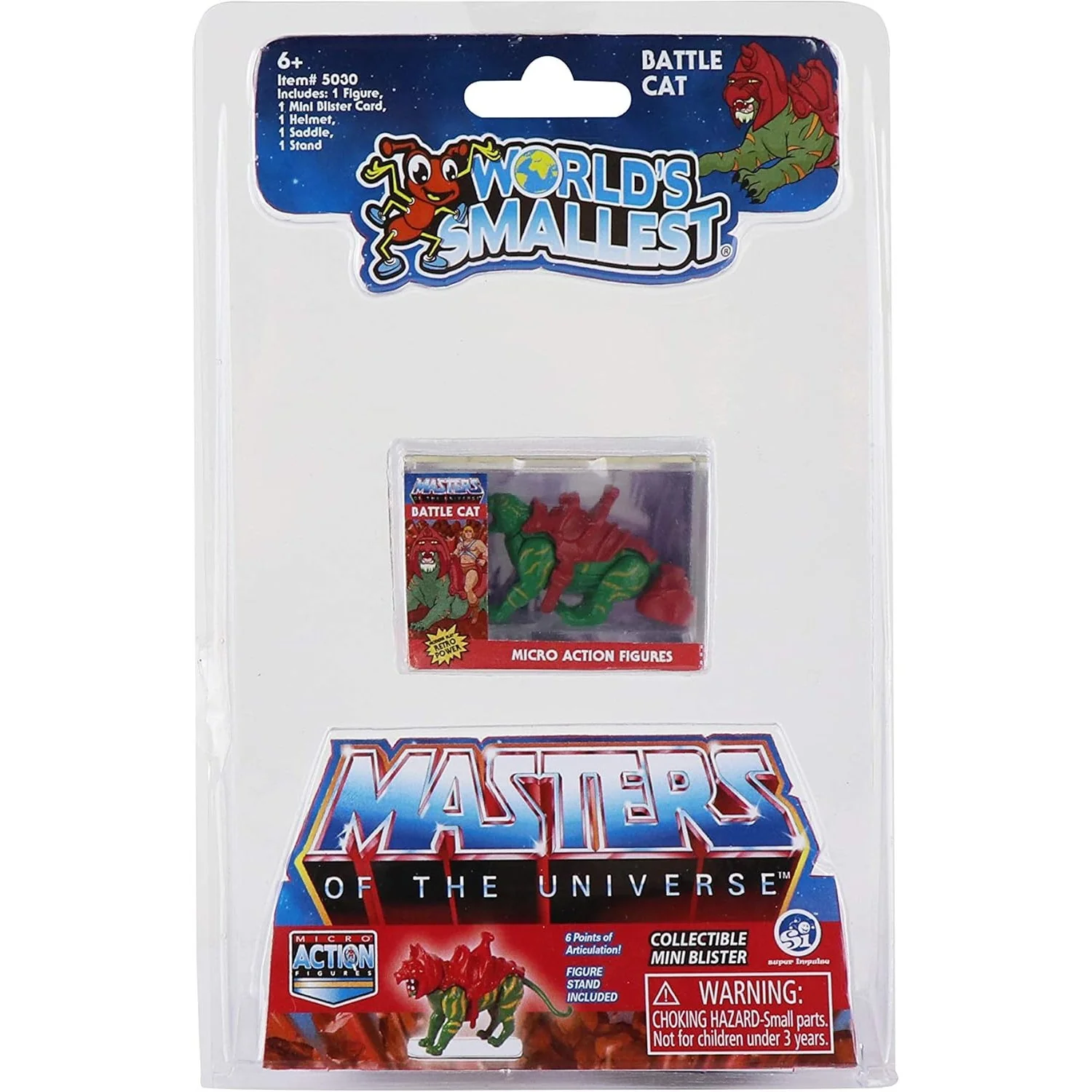 Masters of the Universe Micro Action Figure - 1 Random Character, 4 Possible - World's Smallest - Image 8