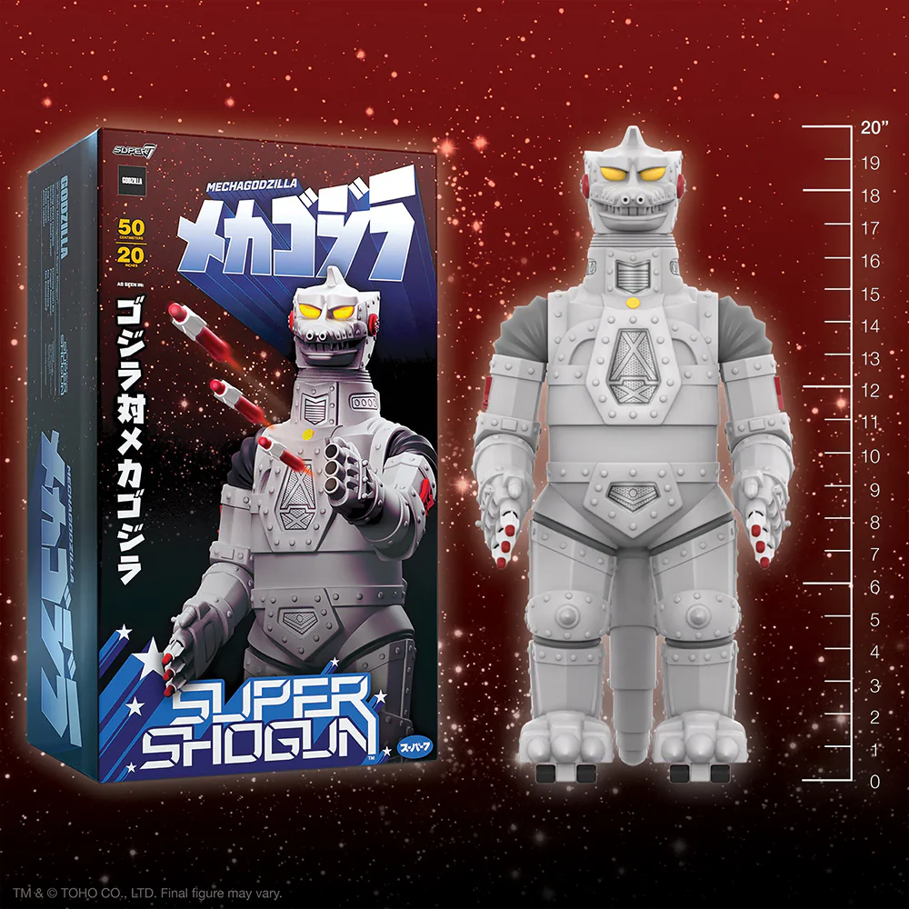 Godzilla Mechagodzilla 20" Full Color Action Figure - Toho, Super7 - Super Shogun Series - Image 6
