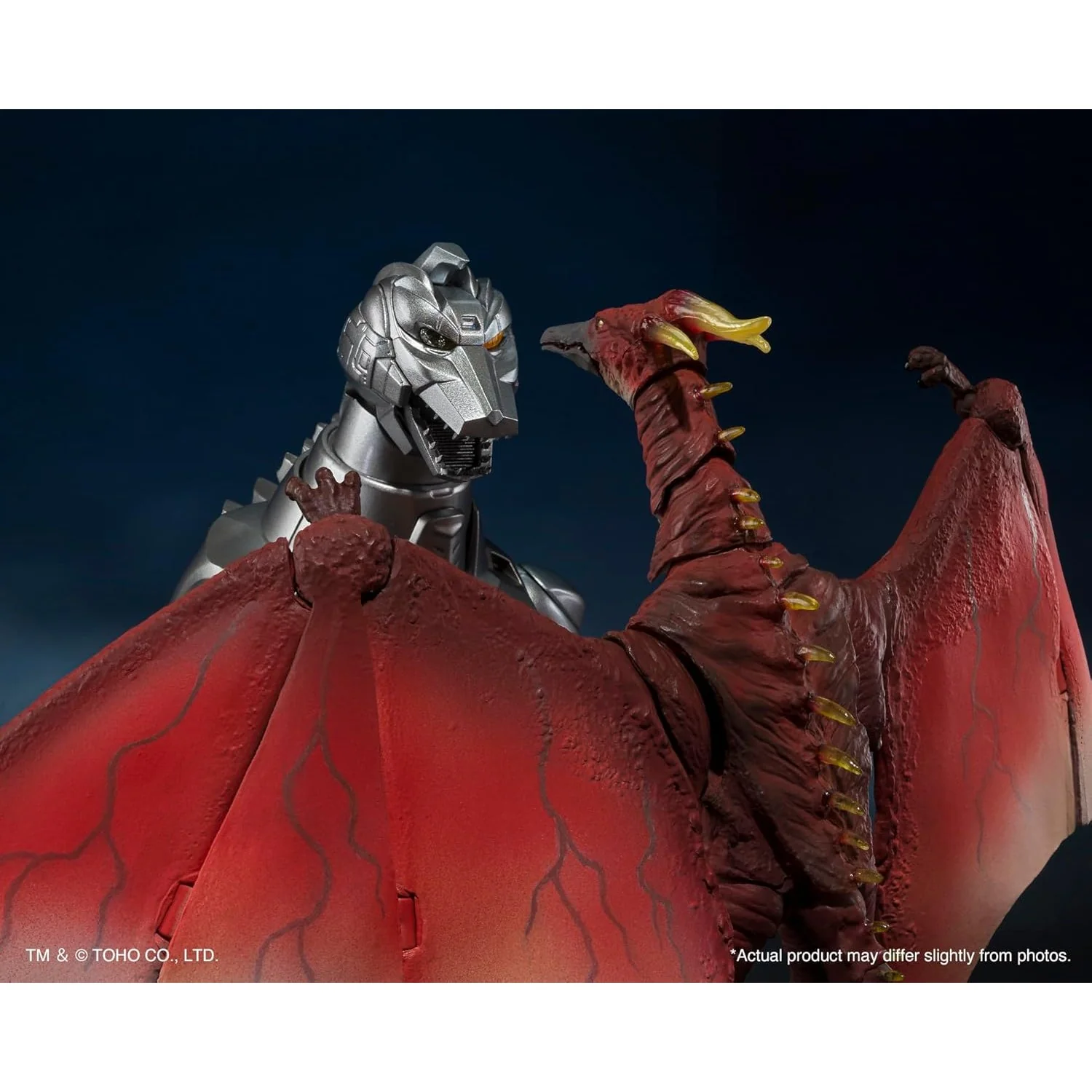 Godzilla vs. Mechagodzilla Mechagodzilla, Garuda & Fire Rodan Makuhari Decisive Battle Ver. Action Figure Set - Bandai Spirits - S.H.MonsterArts - Image 6