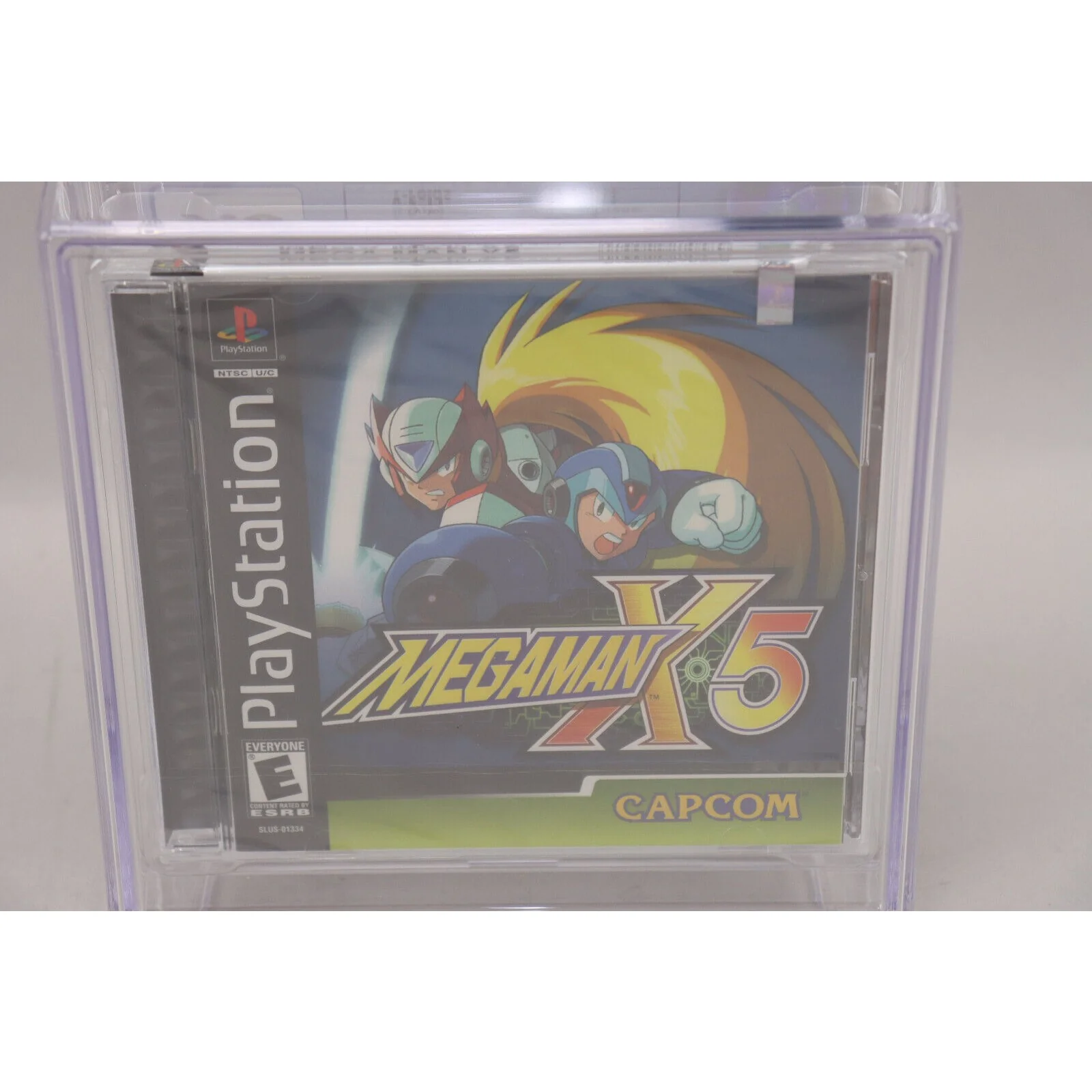 Mega Man X5 Sony PlayStation PS1 Capcom New Sealed CGC 9.8 A++ Perfect Grade! - Image 2