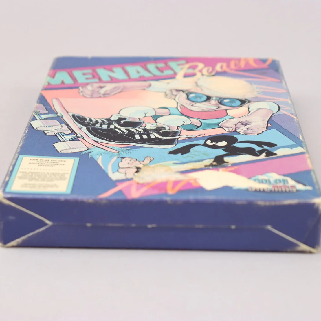 Menace Beach Nintendo NES Unlicensed 1990 Color Dreams CIB w/Manual & Box - Image 6