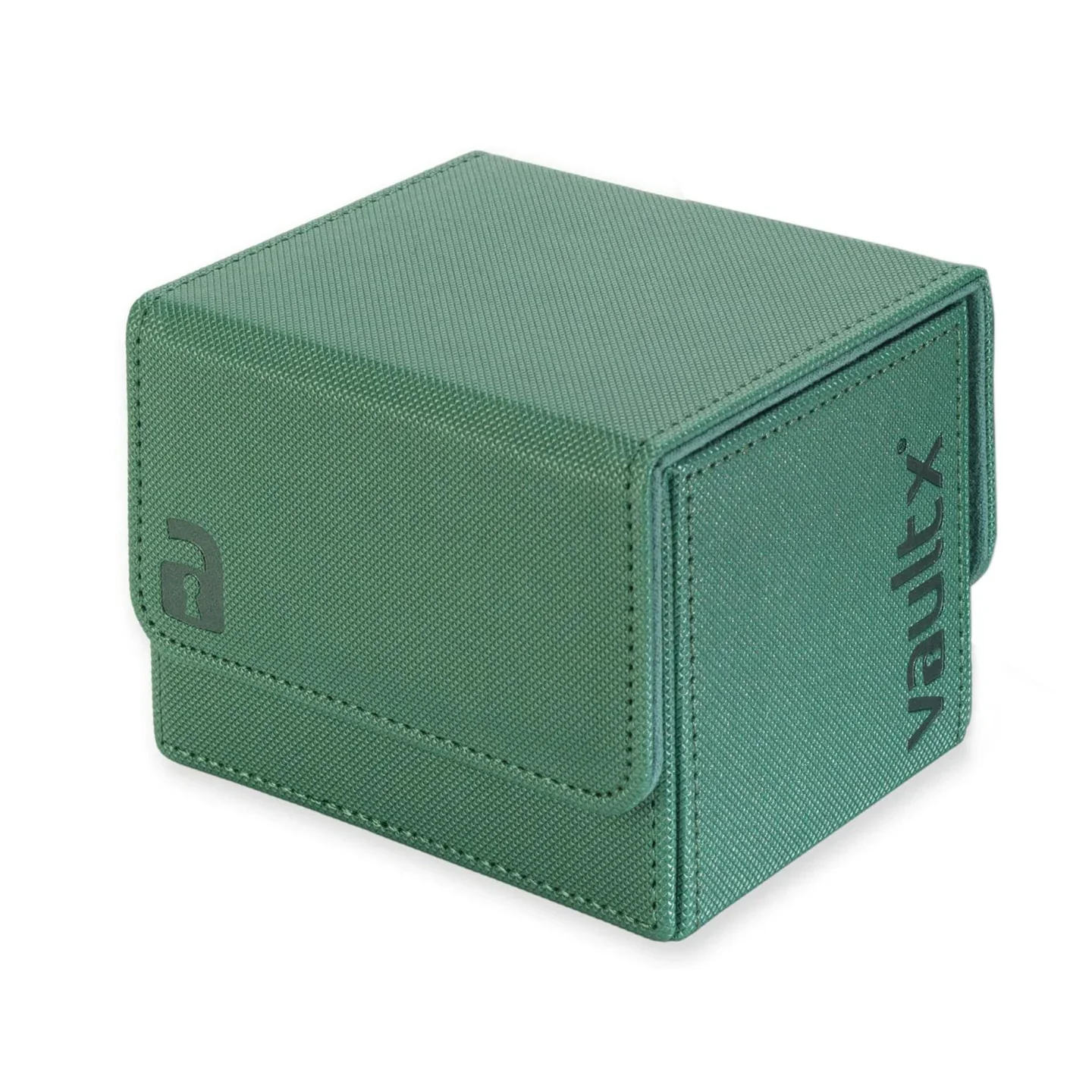 Vault X Sideloading TCG Deck Box - Exo-Tec - Metallic Green, Holds 100+ Cards! - Image 8