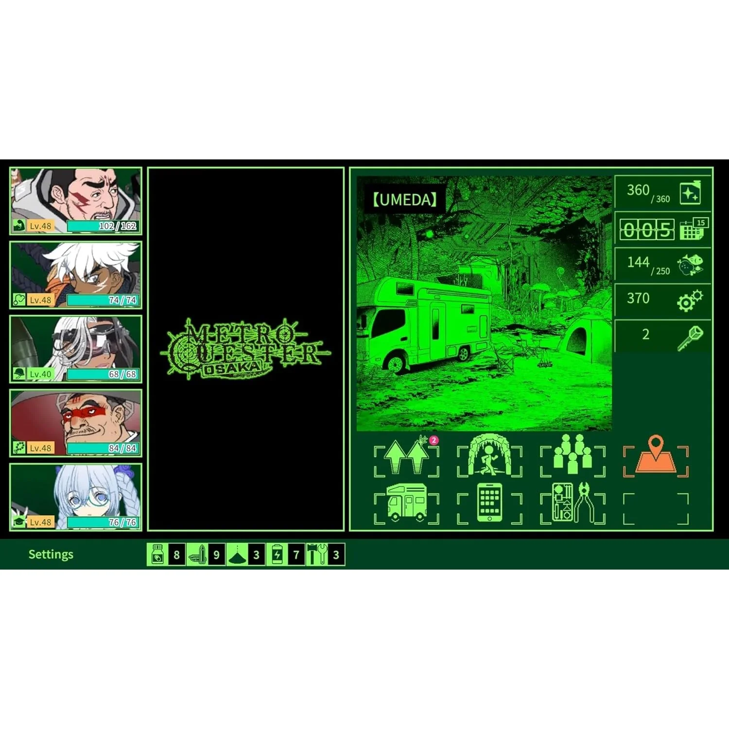 Metro Quester: Osaka - PlayStation 5 - Limited Run Games #155 - Image 3