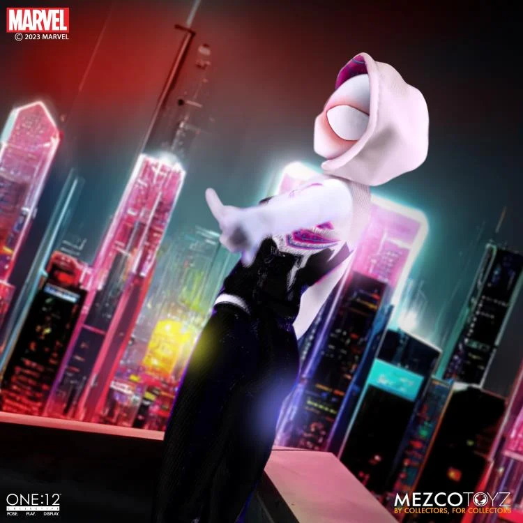 Marvel Comics Ghost Spider (Spider-Gwen) Action Figure - Mezco Toys - One:12 Collective - Image 11