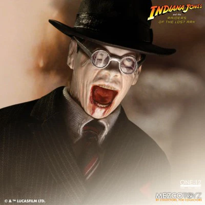 Indiana Jones Major Toht and Ark of the Covenant Deluxe Boxed Set - Mezco Toyz (One:12 Collective) - Image 11