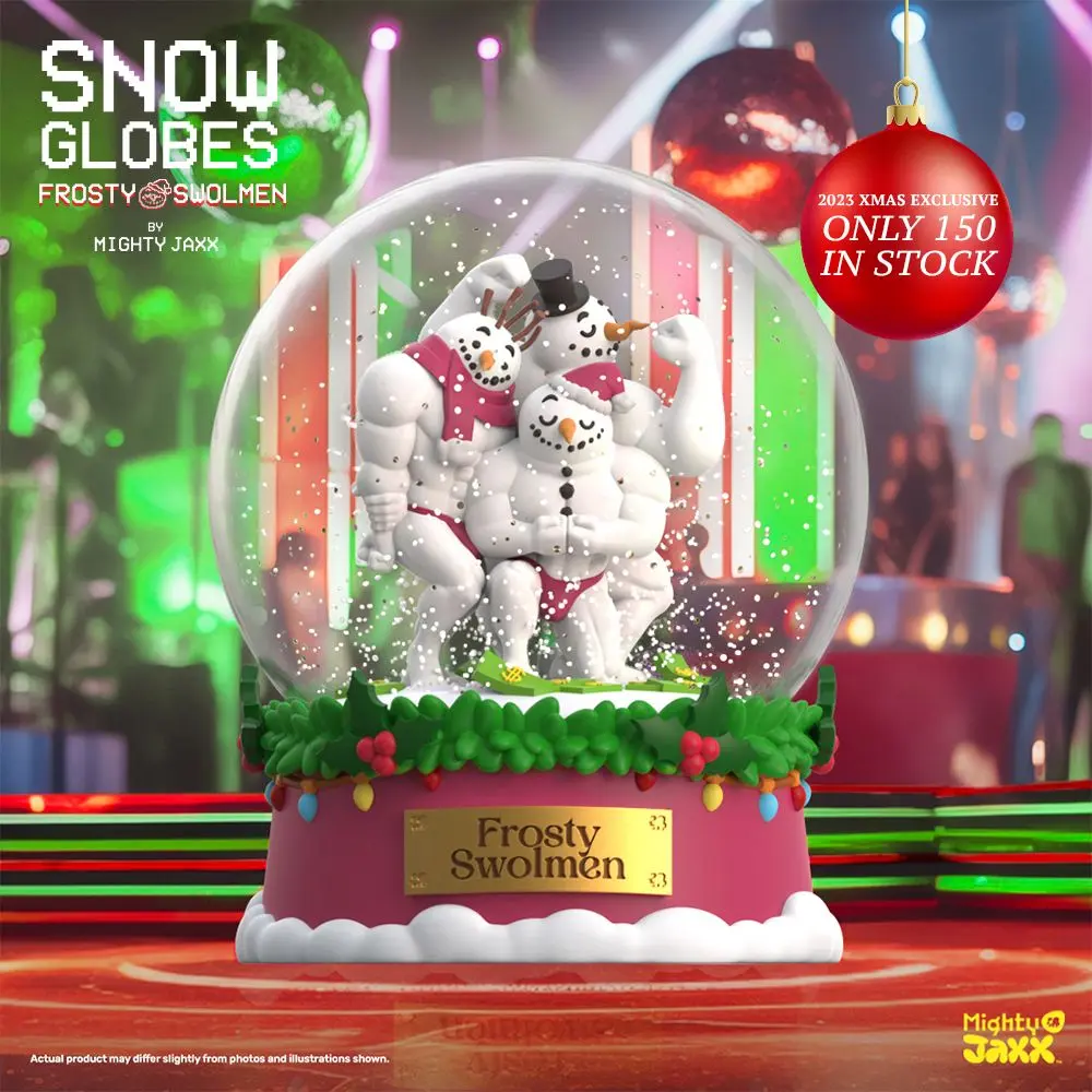 Frosty the Swolmen Limited Edition Snowglobe - Mighty Jaxx Intergalactic - Image 2