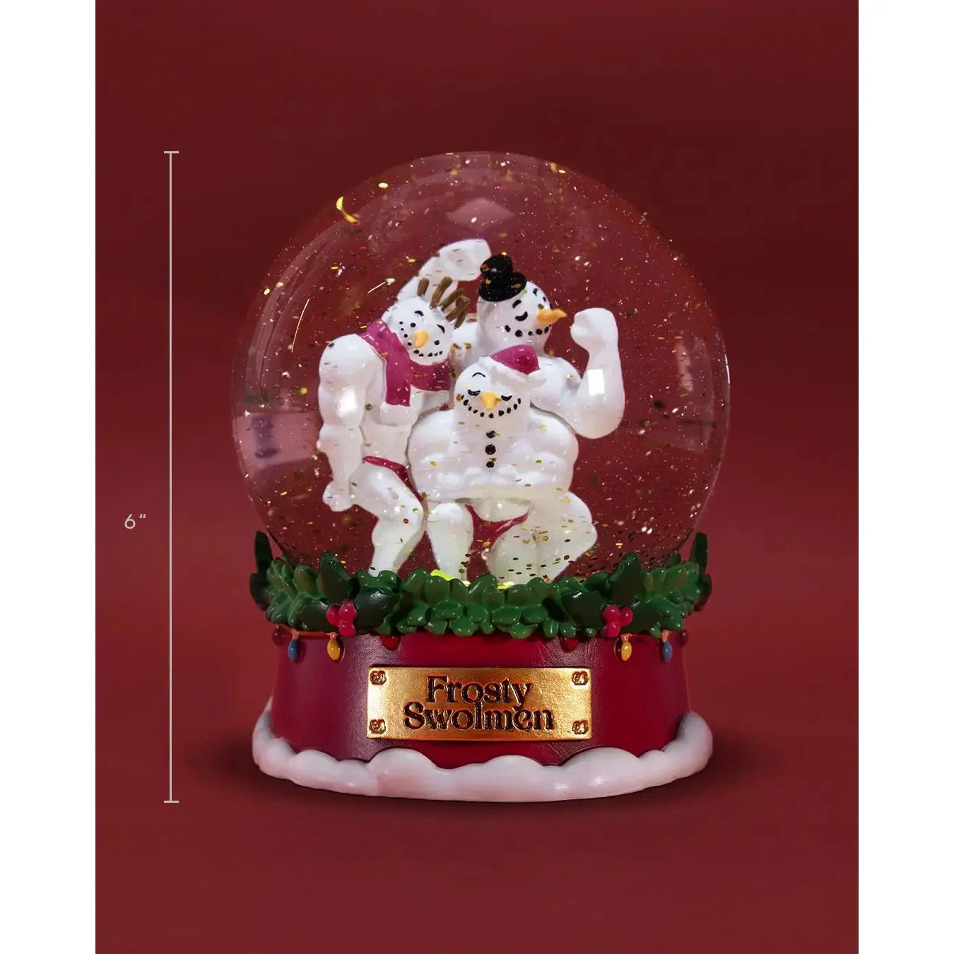 Frosty the Swolmen Limited Edition Snowglobe - Mighty Jaxx Intergalactic - Image 6