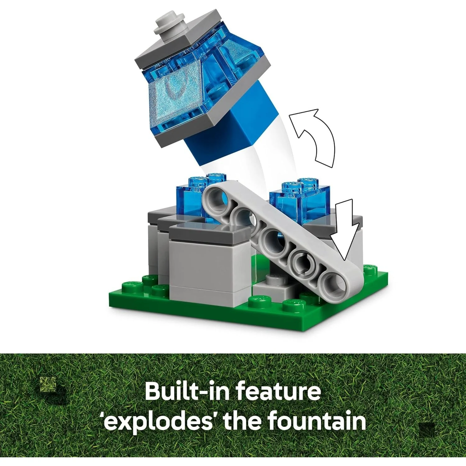 Minecraft Movie The Ghast Balloon Village Attack Buildiing Toy - LEGO #21273 - Image 3