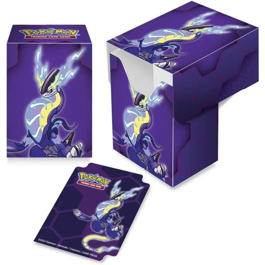 Pokemon TCG Miraidon Deck Box - Holds 75 2x Sleeved Cards - Ultra PRO - Image 2