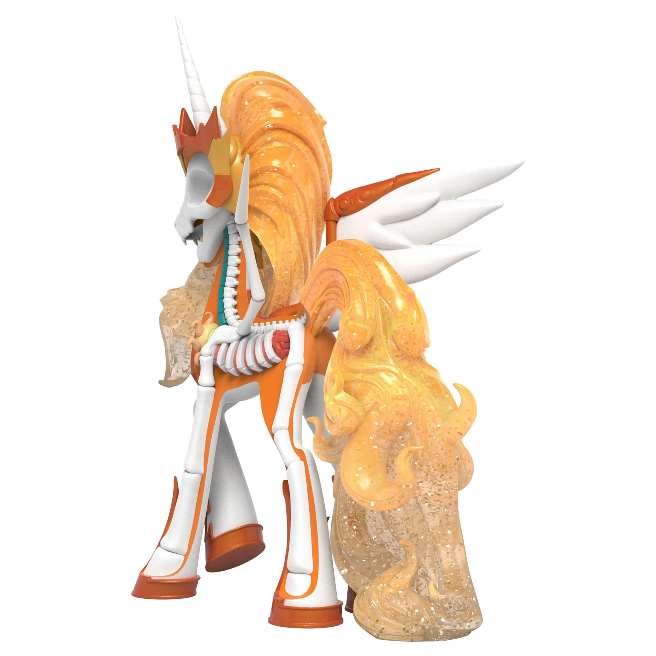 My Little Pony Corrupted Princess Celestia Daybreaker Figure - Mighty Jaxx - XXRAY Plus - Image 6