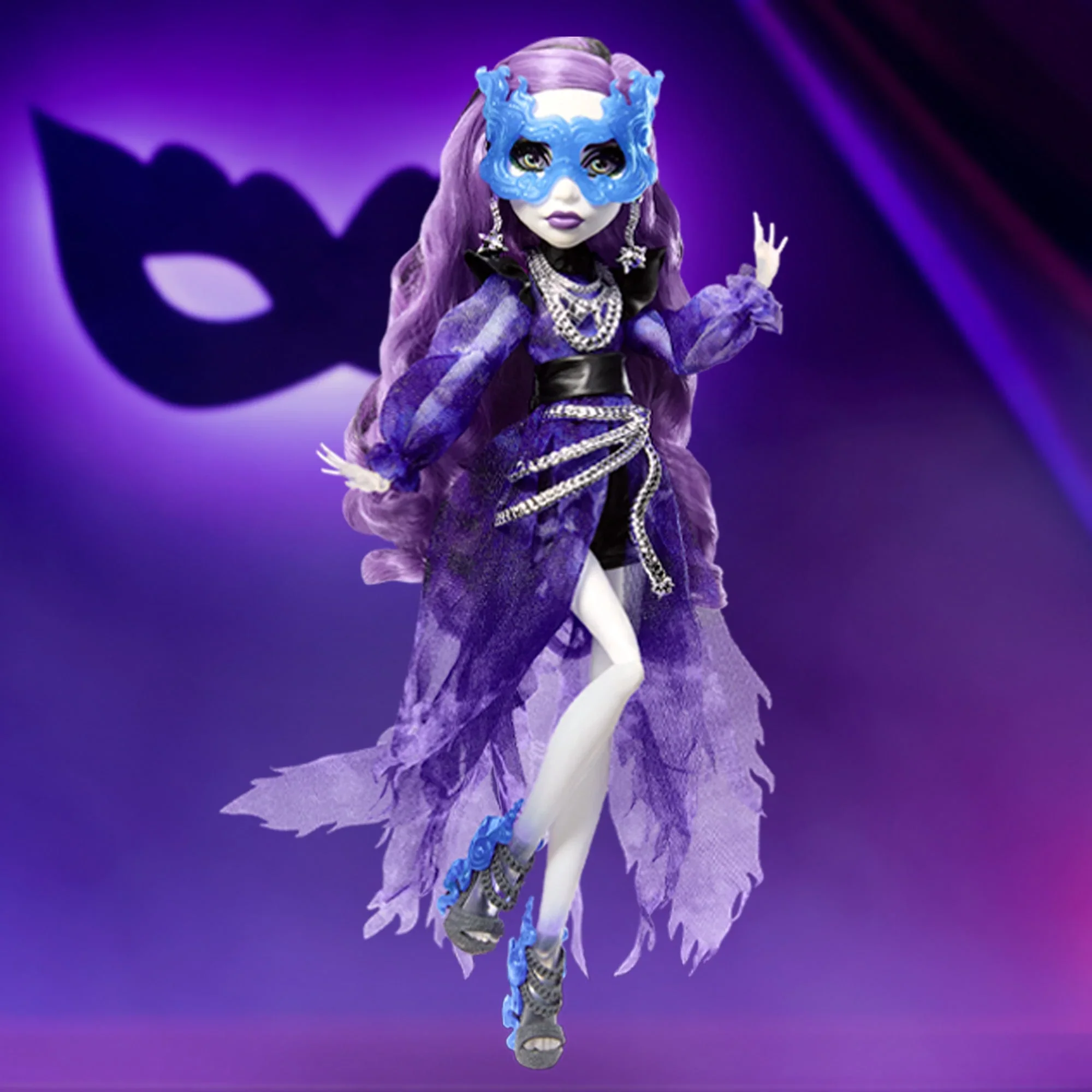 Monster High Midnight Runway Spectra Vondergeist Doll - Mattel Creations - Image 2
