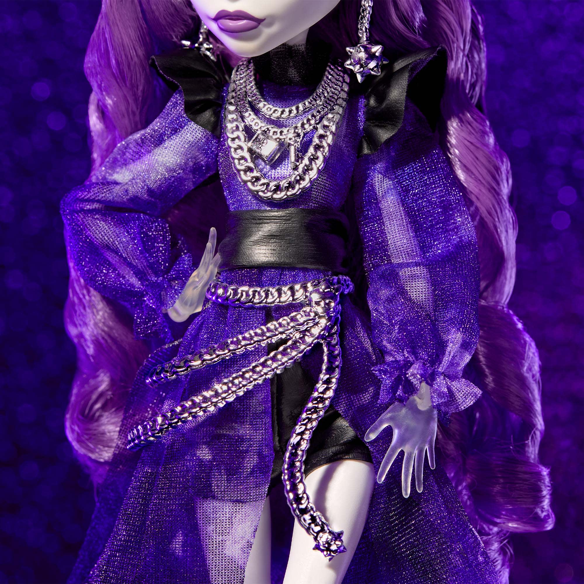 Monster High Midnight Runway Spectra Vondergeist Doll - Mattel Creations - Image 5