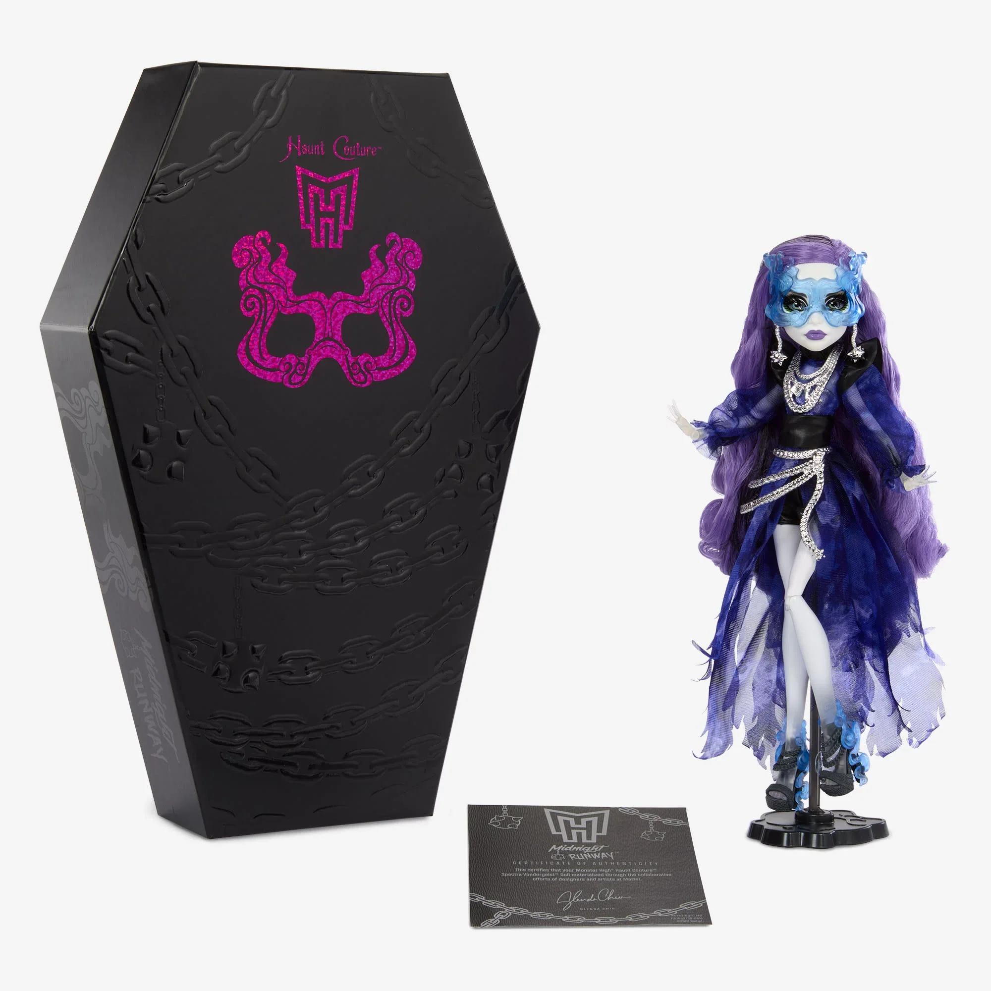 Monster High Midnight Runway Spectra Vondergeist Doll - Mattel Creations - Image 8