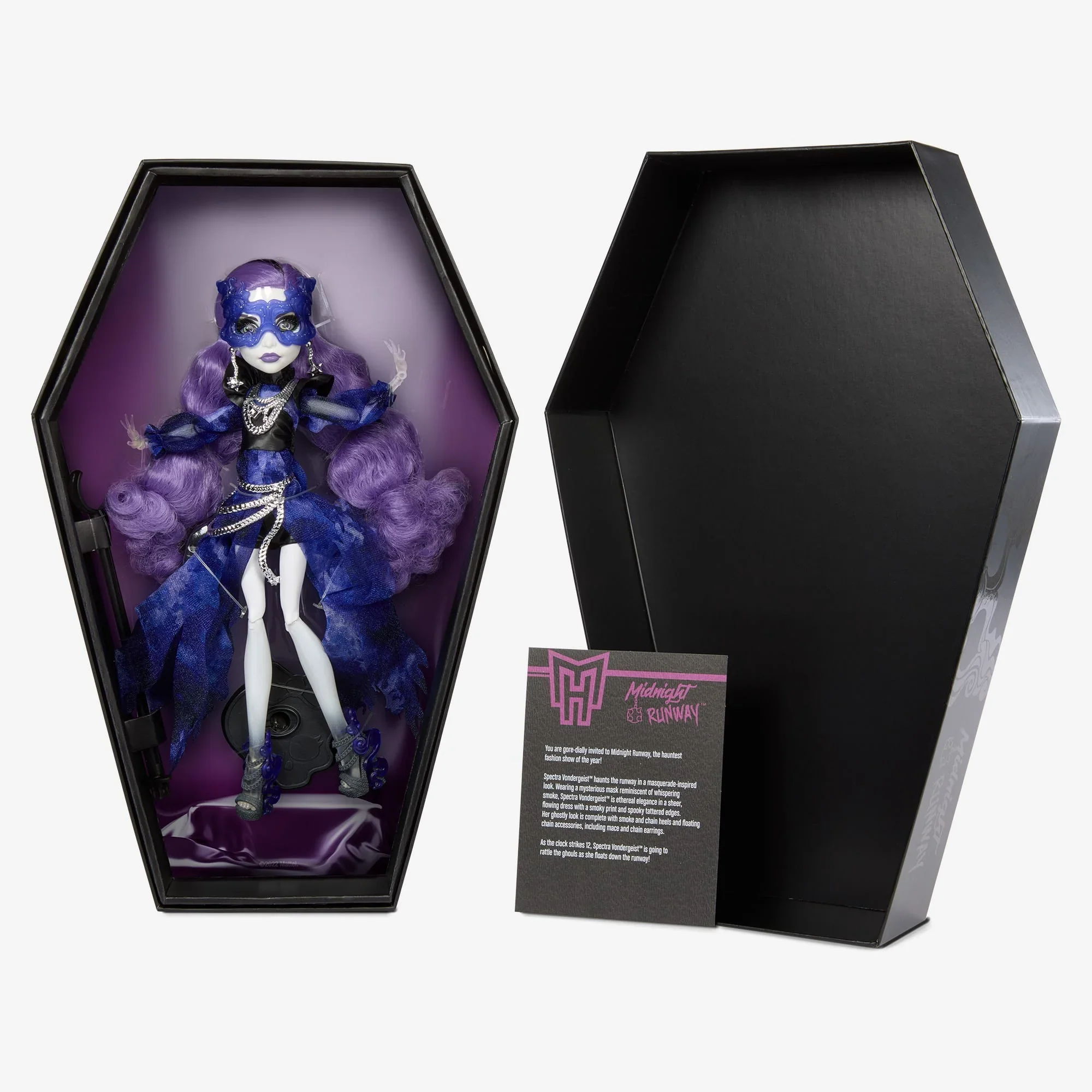 Monster High Midnight Runway Spectra Vondergeist Doll - Mattel Creations - Image 9