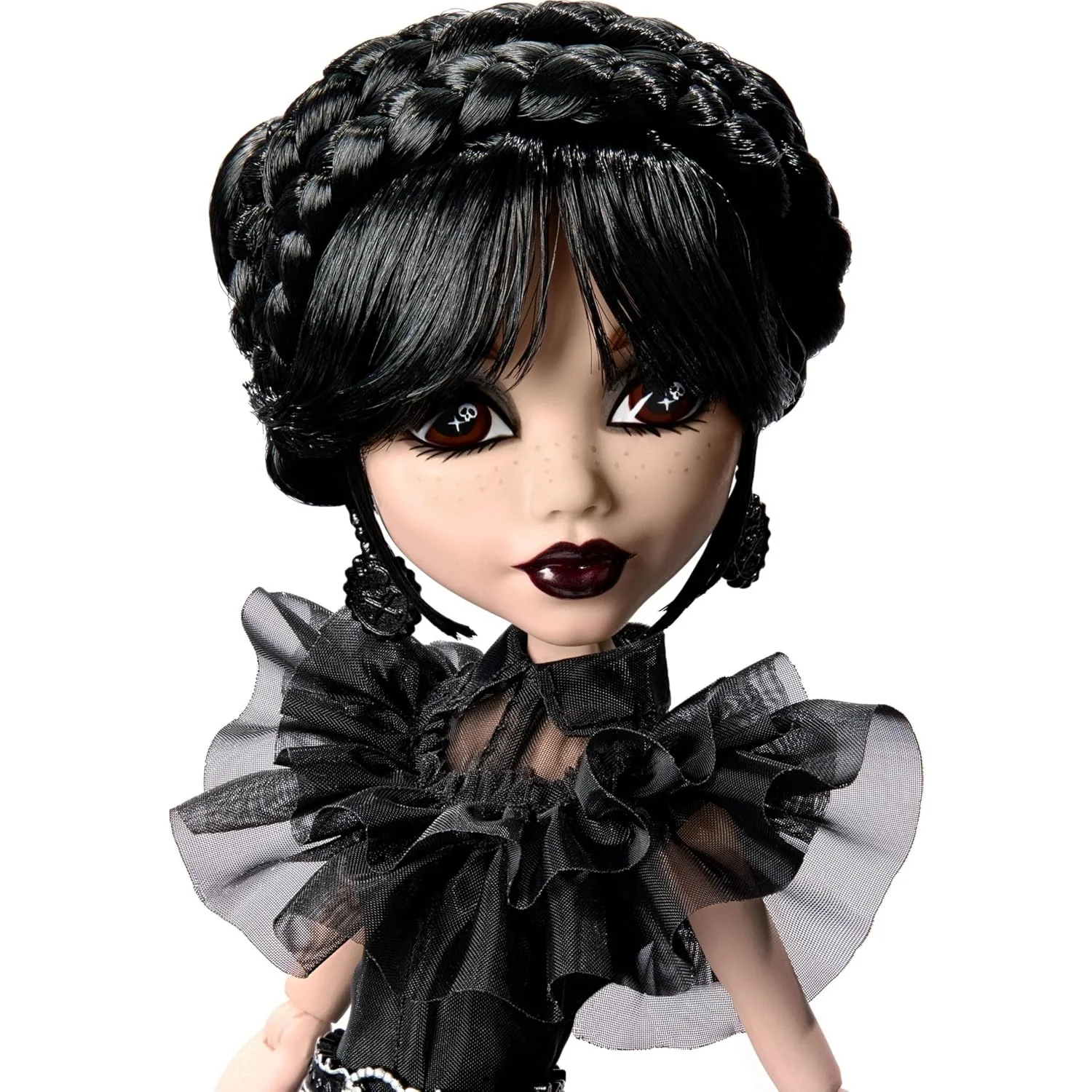 Monster High x Wednesday Rave'n Wednesday Doll (Raven Dress) - Mattel - Image 6