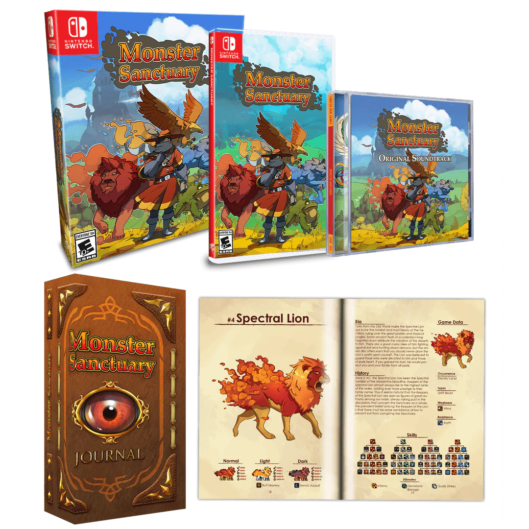 Monster Sanctuary Collector's Edition - Nintendo Switch - Limited Run #134 - Image 2