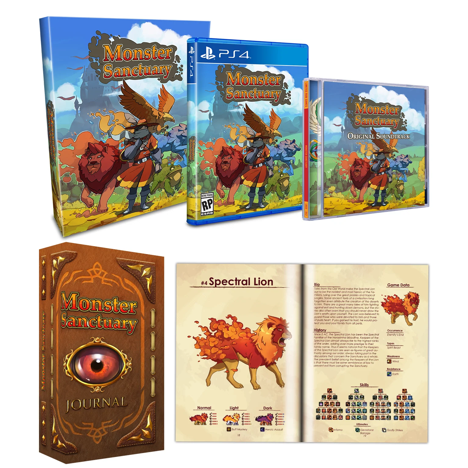 Monster Sanctuary Collector's Edition - PlayStation 4 - Limited Run Games #438 - Image 2