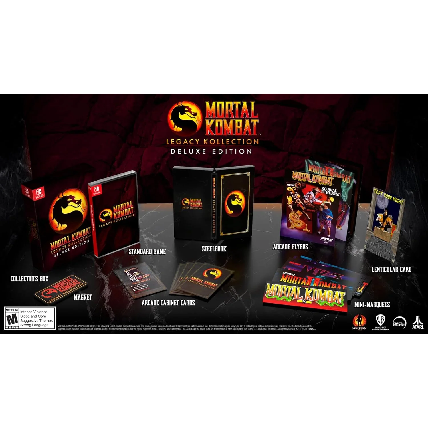 Mortal Kombat: Legacy Kollection Deluxe Edition - PlayStation 5 - Atari - Image 2