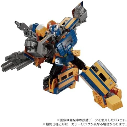 Transformers Train Bot Ginew Action Figure - Takara Tomy (Masterpiece G Series MPG-07) - Image 4