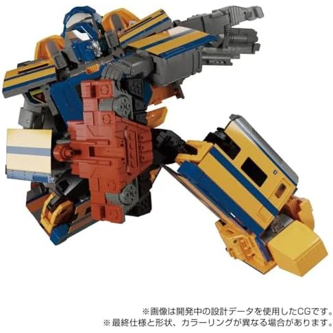 Transformers Train Bot Ginew Action Figure - Takara Tomy (Masterpiece G Series MPG-07) - Image 5