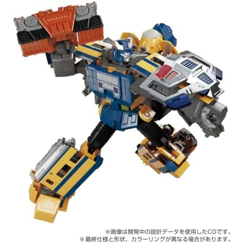 Transformers Train Bot Ginew Action Figure - Takara Tomy (Masterpiece G Series MPG-07) - Image 6