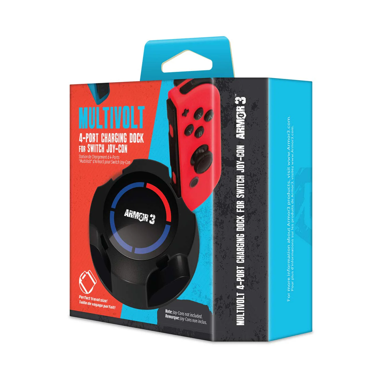 MultiVolt 4-Port Joy-Con Charging Dock - Nintendo Switch - Armor3 - Image 2
