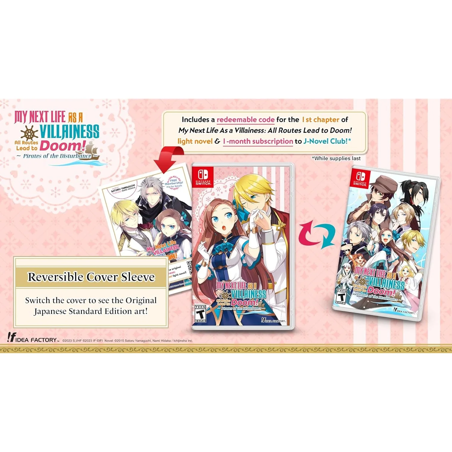 My Next Life as a Villainess: All Routes Lead to Doom! -Pirates of the Disturbance- - Nintendo Switch - Idea Factory International - Image 2