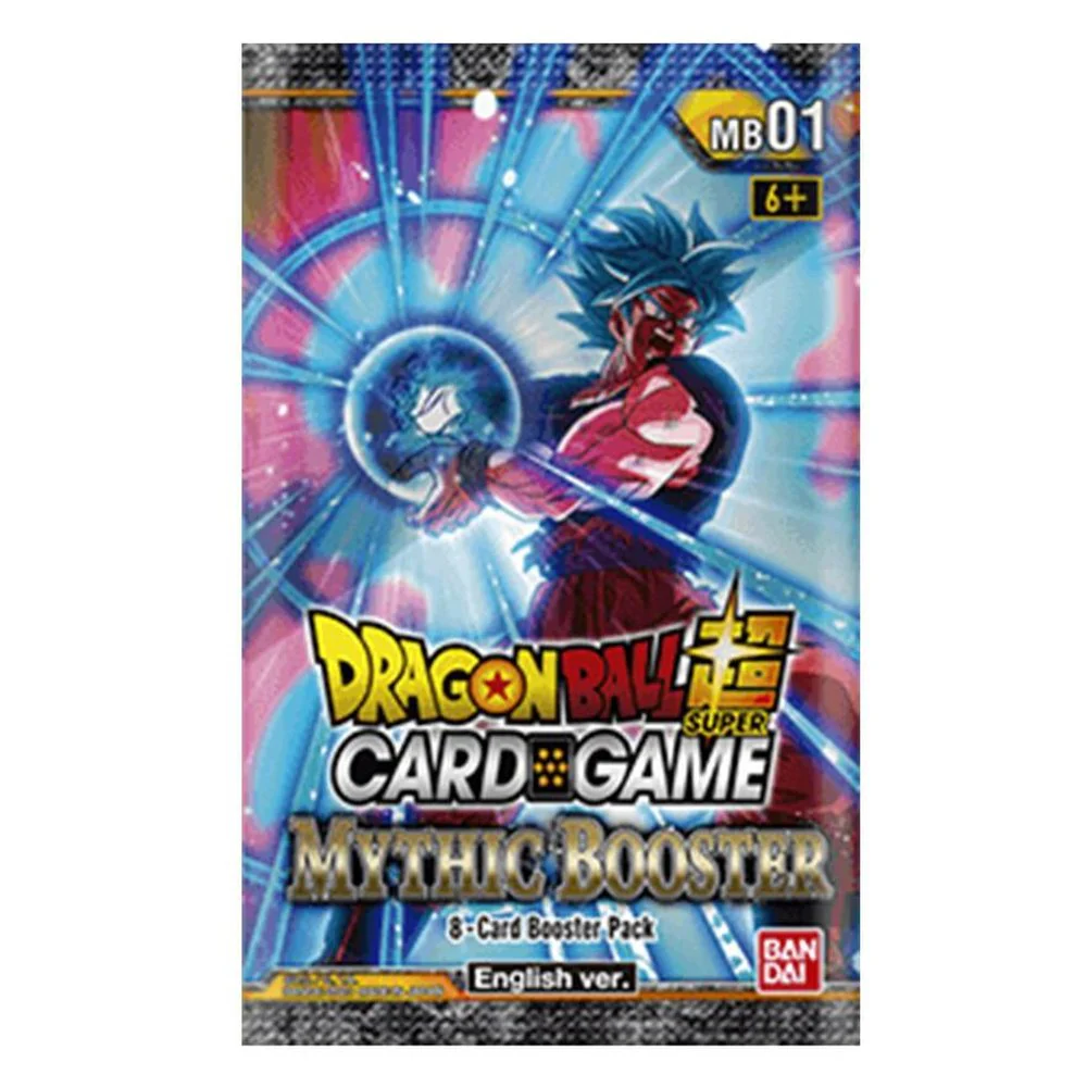 Dragon Ball Super TCG Mythic Booster Pack (MB01) - 8 Cards - Bandai