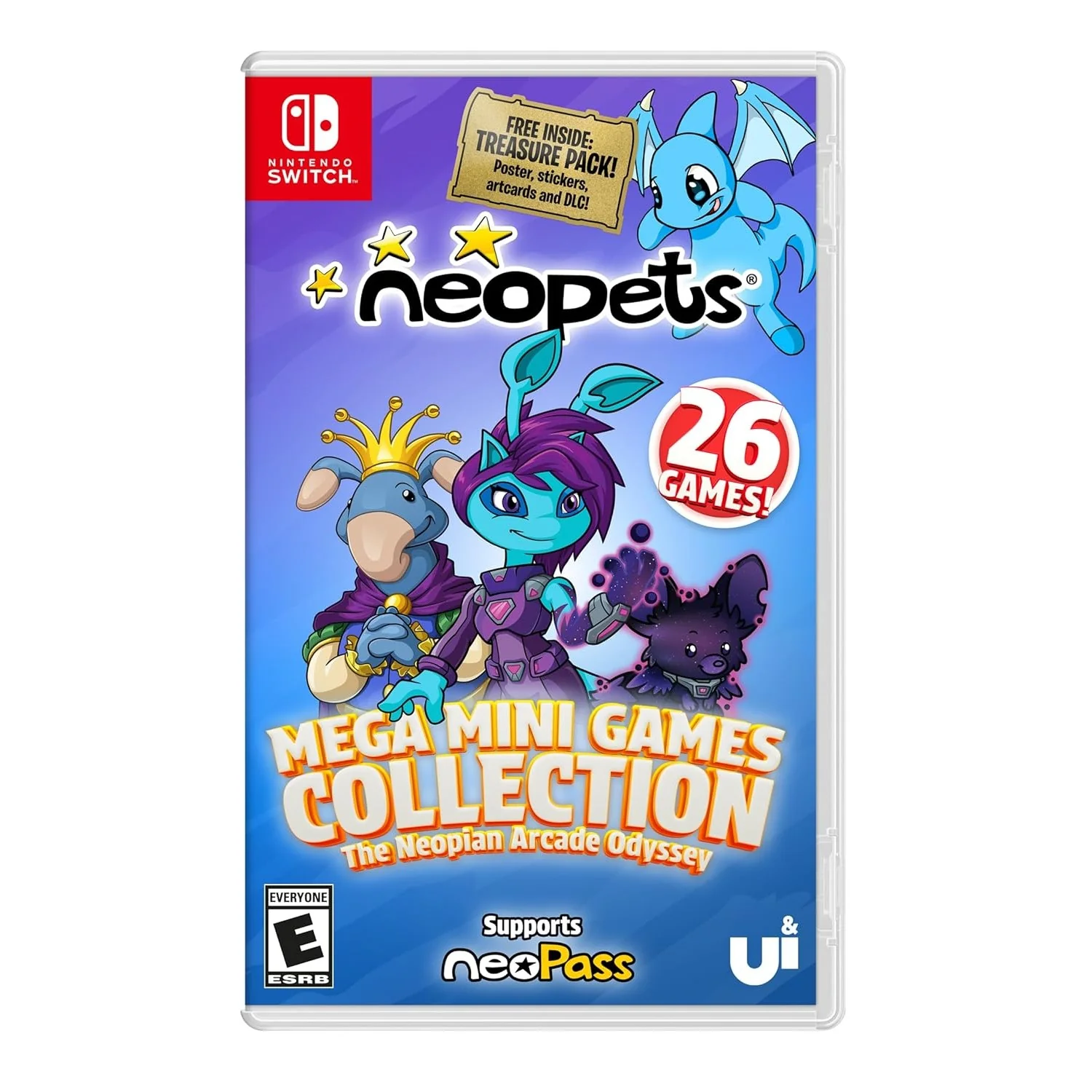 Neopets Mega Mini Games Collection: The Neopian Arcade Odyssey - Nintendo Switch - U&I Entertainment