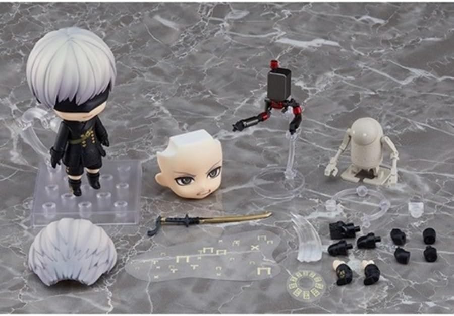 NieR: Automata Ver1.1a 9S (YoRHa No.9 Type S) Doll Figure - Good Smile Company - Nendoroid #1576 - Image 7