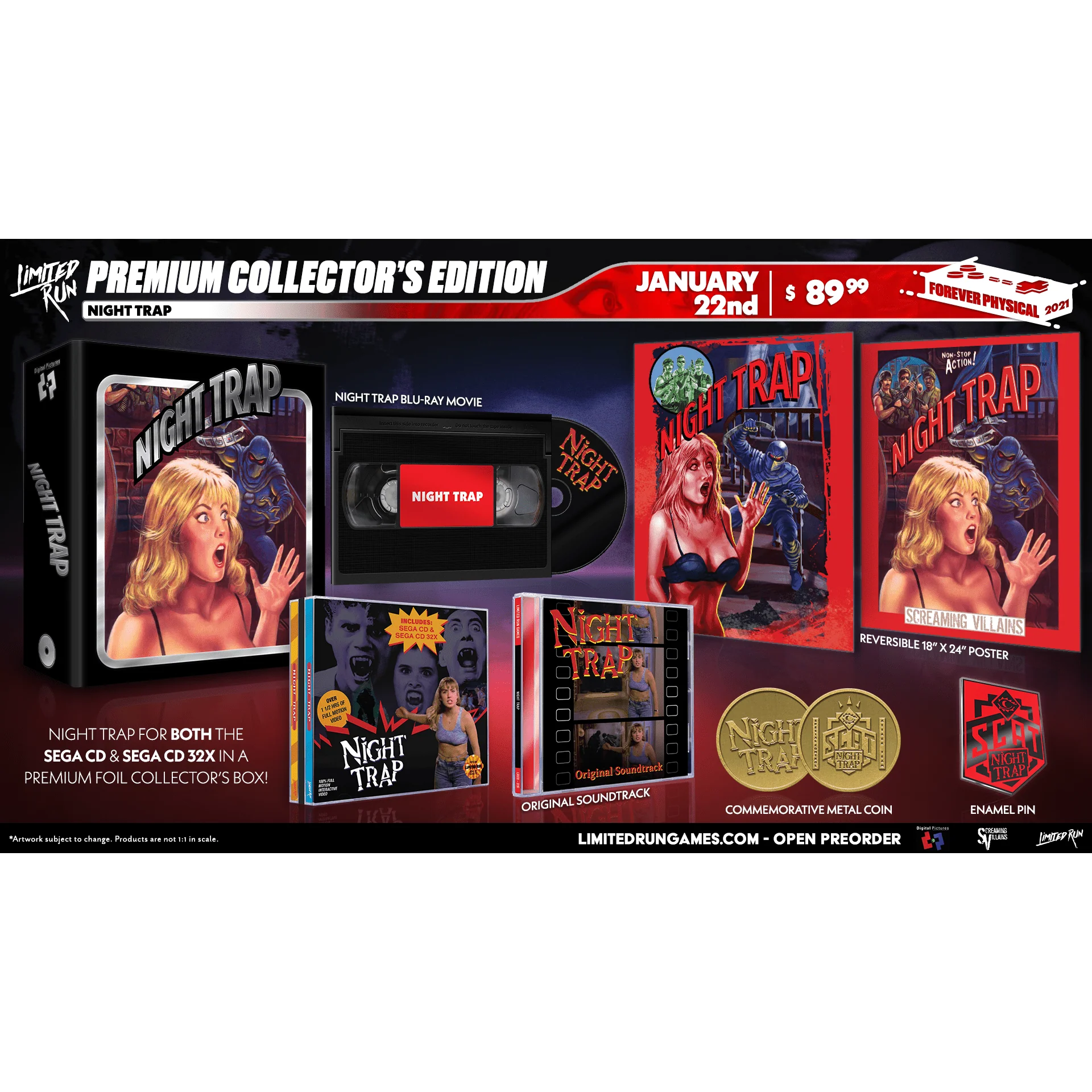 Night Trap Collector's Edition - Sega CD - Limited Run #27 - Image 2