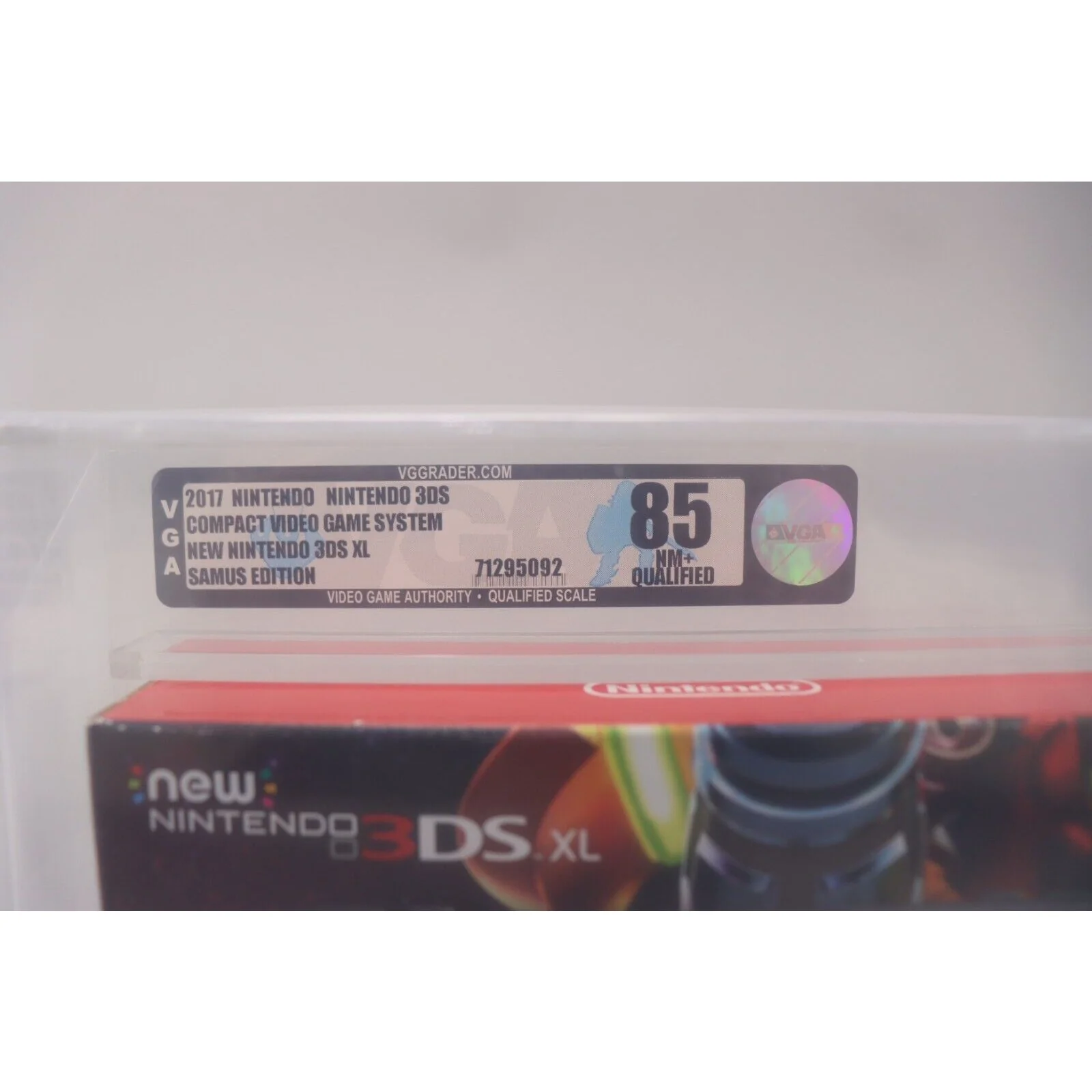 Nintendo 3DS XL Samus Edition Handheld System VGA Graded Silver Level Q85 NM+ - Image 16