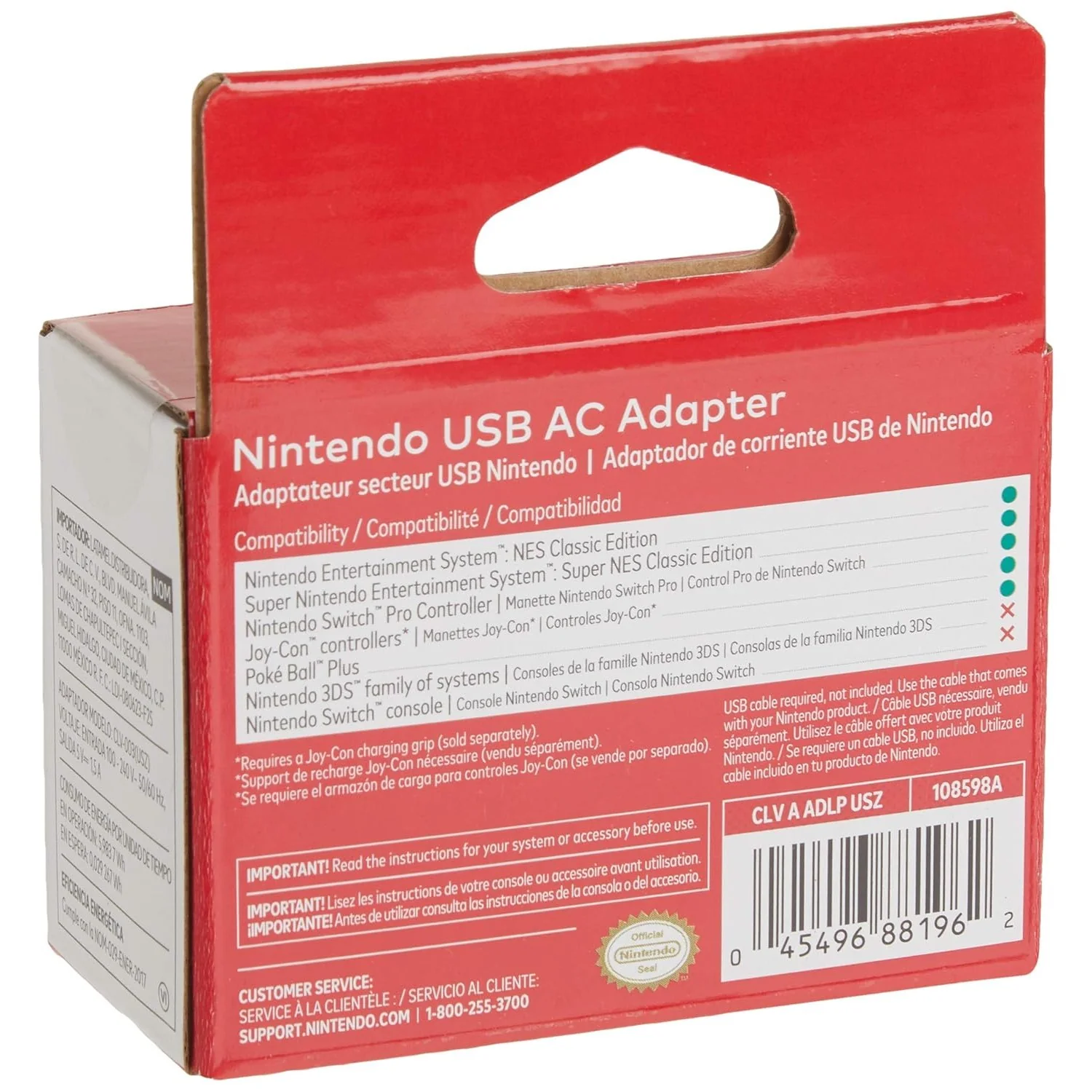 USB AC Adapter - Nintendo Switch - Nintendo - Image 2