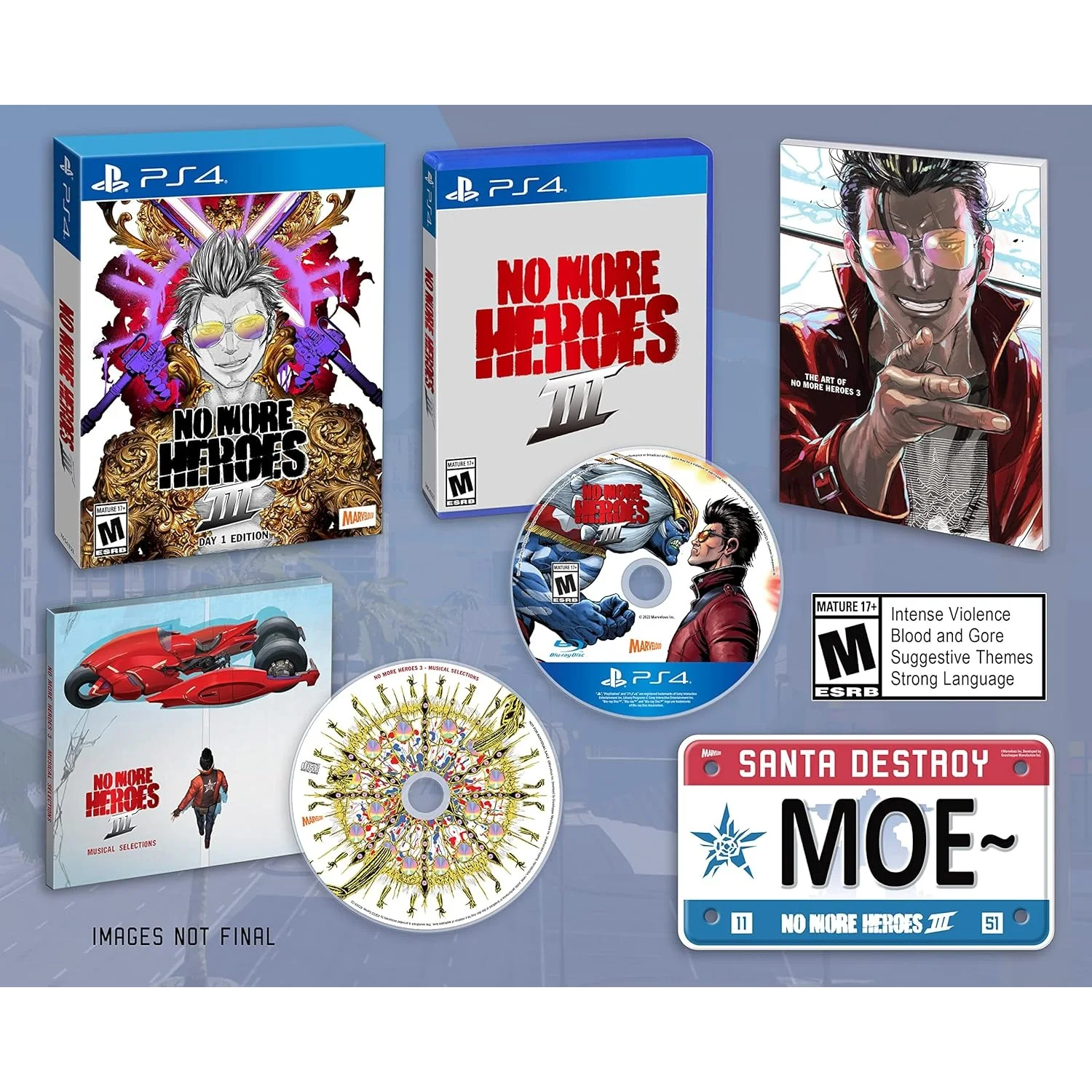 No More Heroes III Day 1 Edition - PlayStation 4 - XSEED Games - Image 2