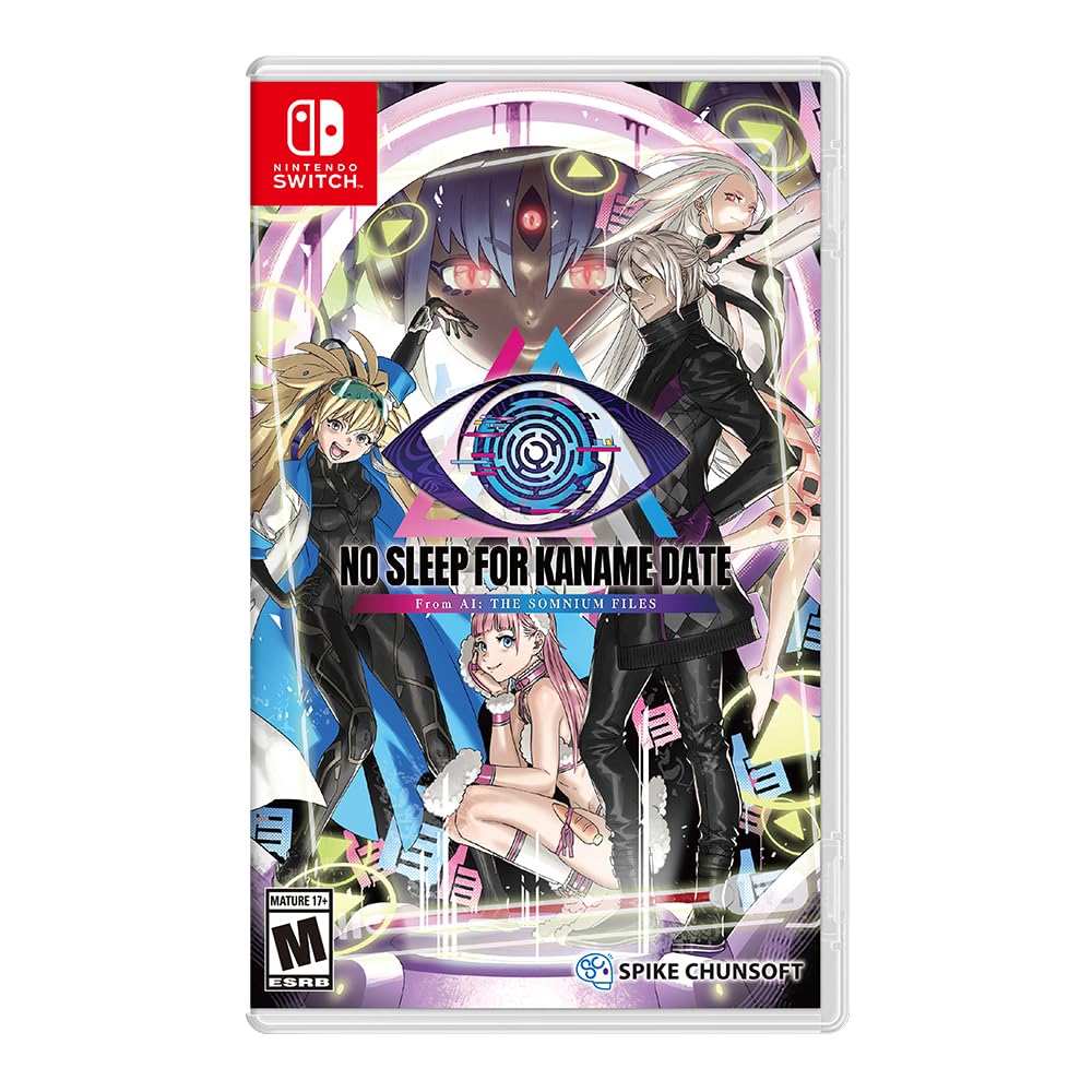 No Sleep For Kaname Date From AI: The Somnium Files - Nintendo Switch - Spike Chunsoft