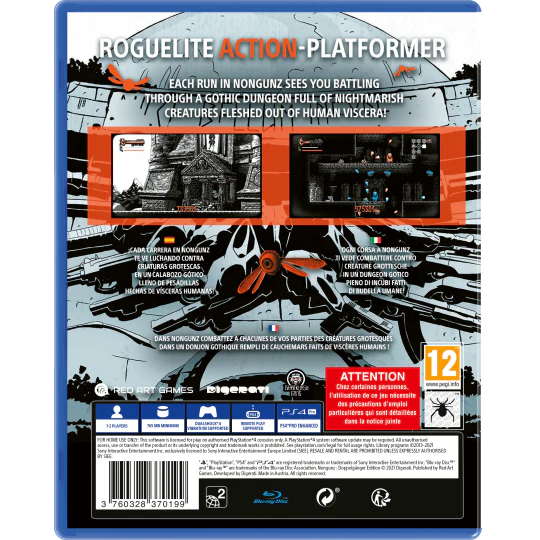 Nongunz: Doppelganger Edition - PlayStation 4 (Red Art Games, EU Import) - Image 3