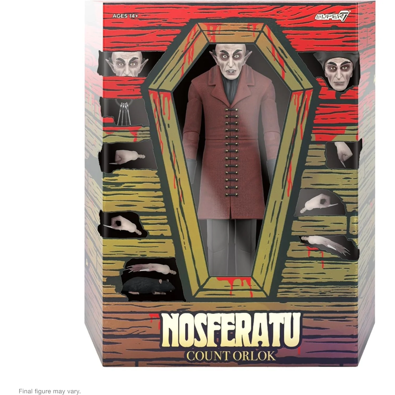 Nosferatu ULTIMATES! Count Orlok (Full Color Version) Super7 - Image 2