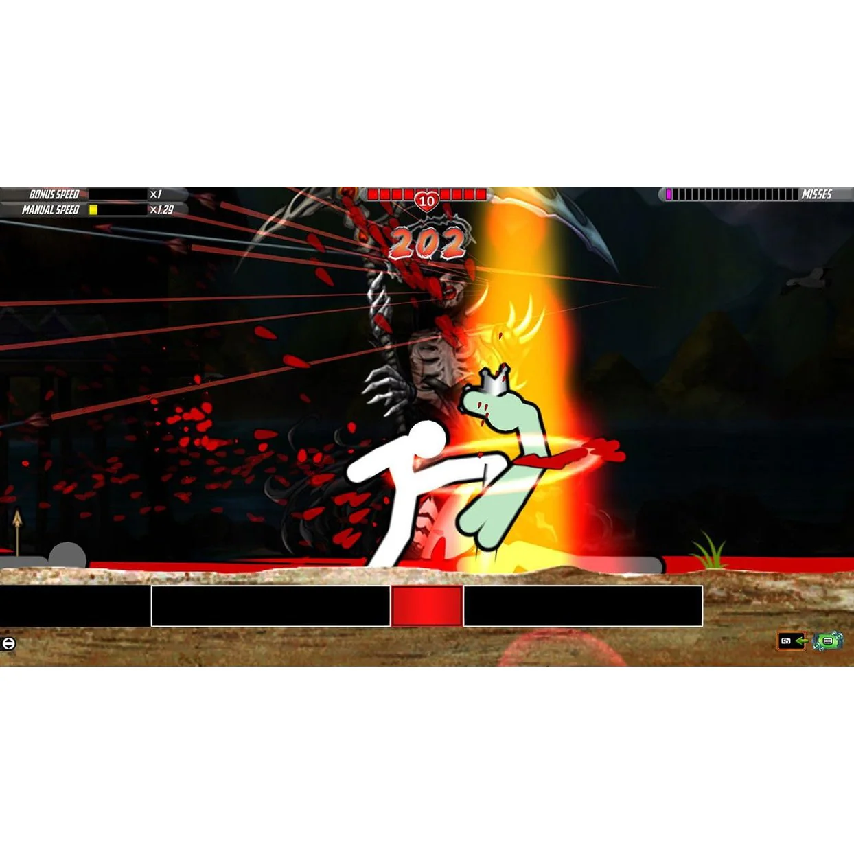 One Finger Death Punch 2 - PlayStation 4 - Eastasiasoft - Image 2
