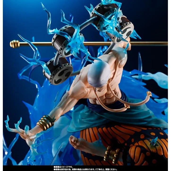 One Piece Enel (60 Million Volt Lightning Dragon) Statue Figure - Bandai Spirits - FiguartsZERO Extra Battle - Image 11