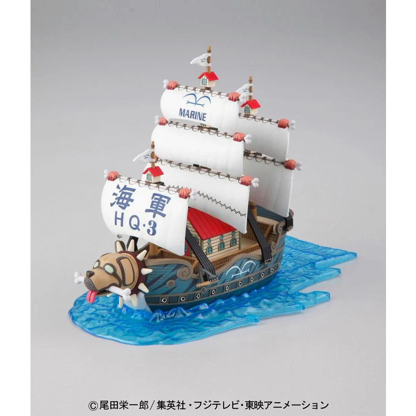 One Piece Garp's Marine Warship - Bandai Spirits - Grand Ship Collection #08 - Image 2