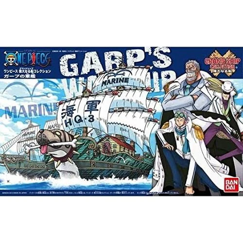 One Piece Garp's Marine Warship - Bandai Spirits - Grand Ship Collection #08 - Image 3