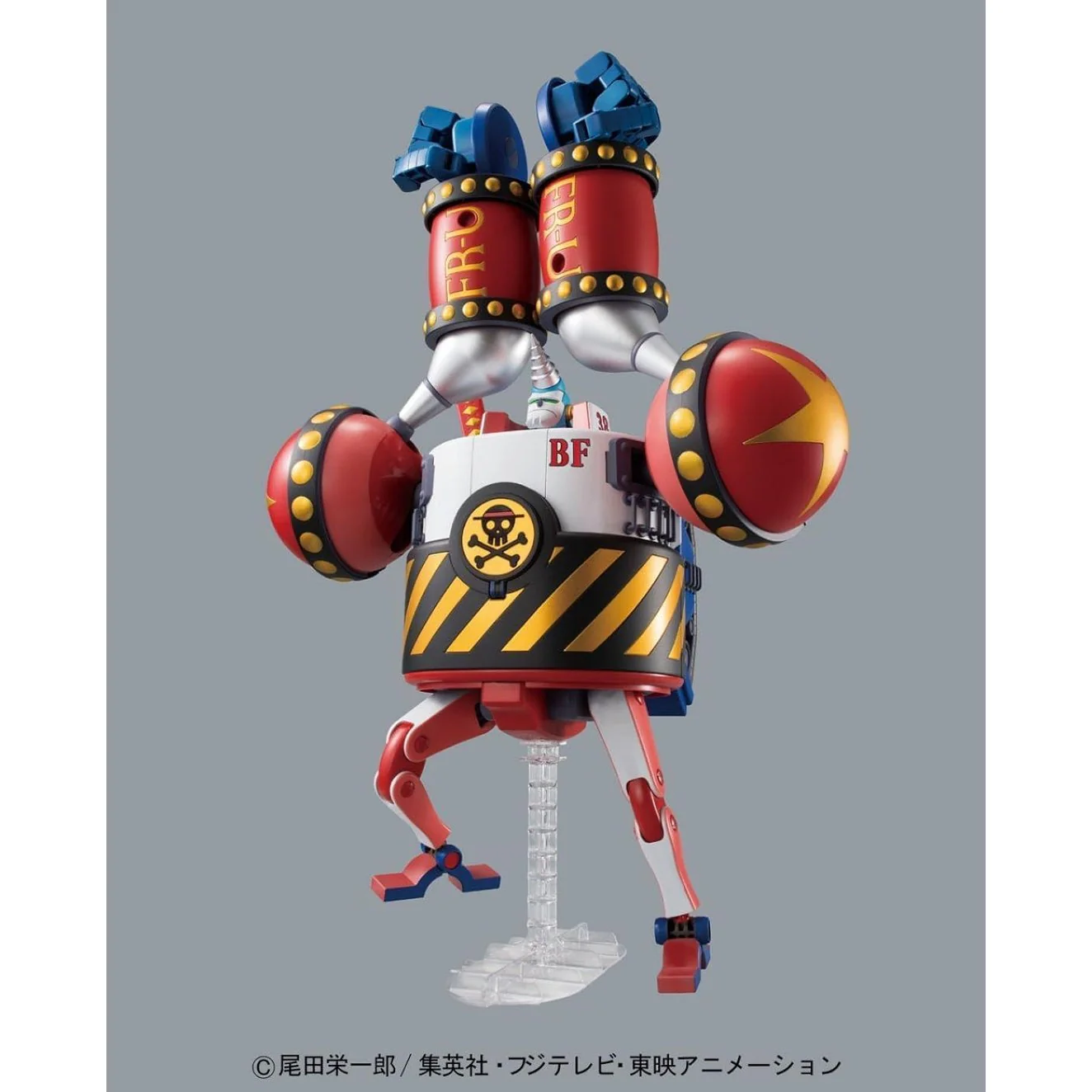 One Piece: The Iron Pirate General Franky Figure BF-38 Model Kit - Bandai Spirits - Best Mecha Collection - Image 2