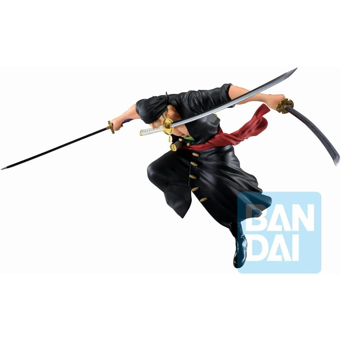 One Piece Roronoa Zoro (Wano Country -Third Act-) Statue Figure - Bandai Spirits (Ichibanso) - Image 4