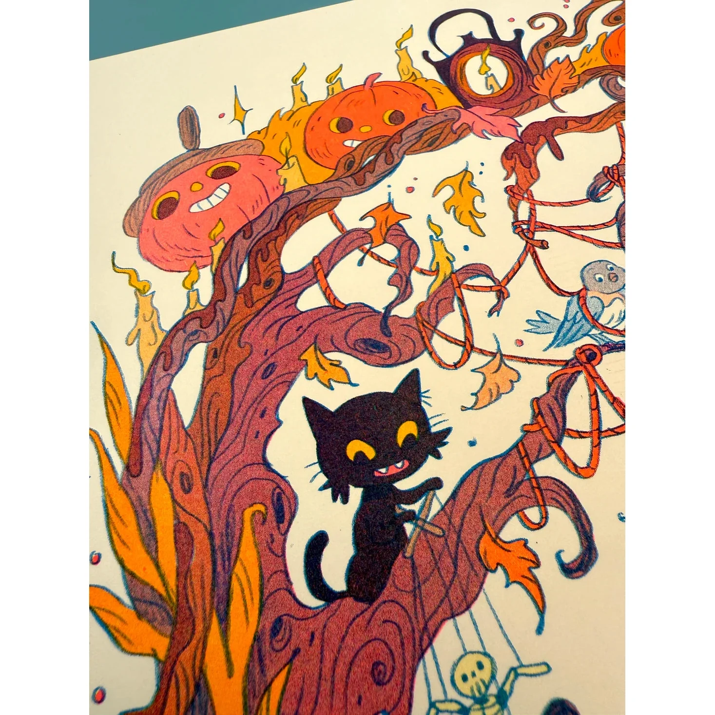 Ain’t That Just The Way (Large Version) - Over the Garden Tribute Riso Print - by Natalie Andrewson - Image 14