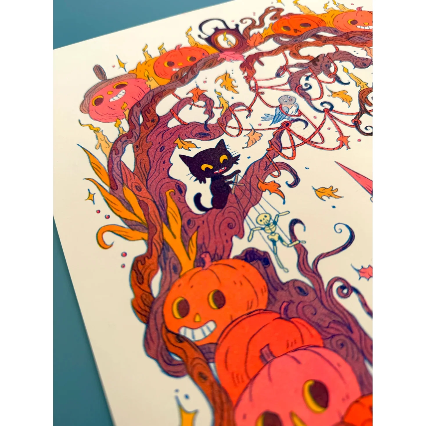 Ain’t That Just The Way (Large Version) - Over the Garden Tribute Riso Print - by Natalie Andrewson - Image 20